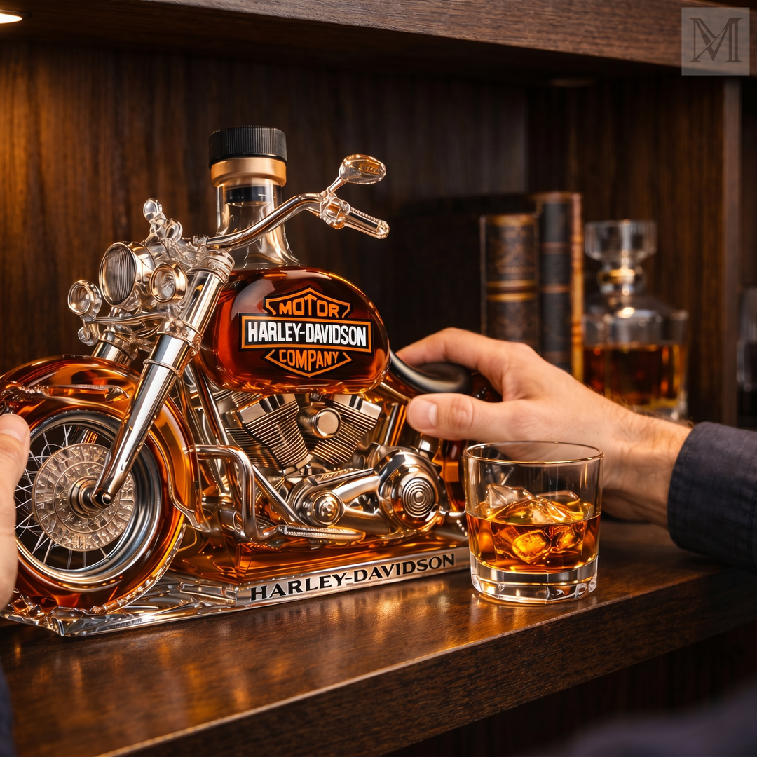 Karafka til whisky - Harley-Davidson Udgave