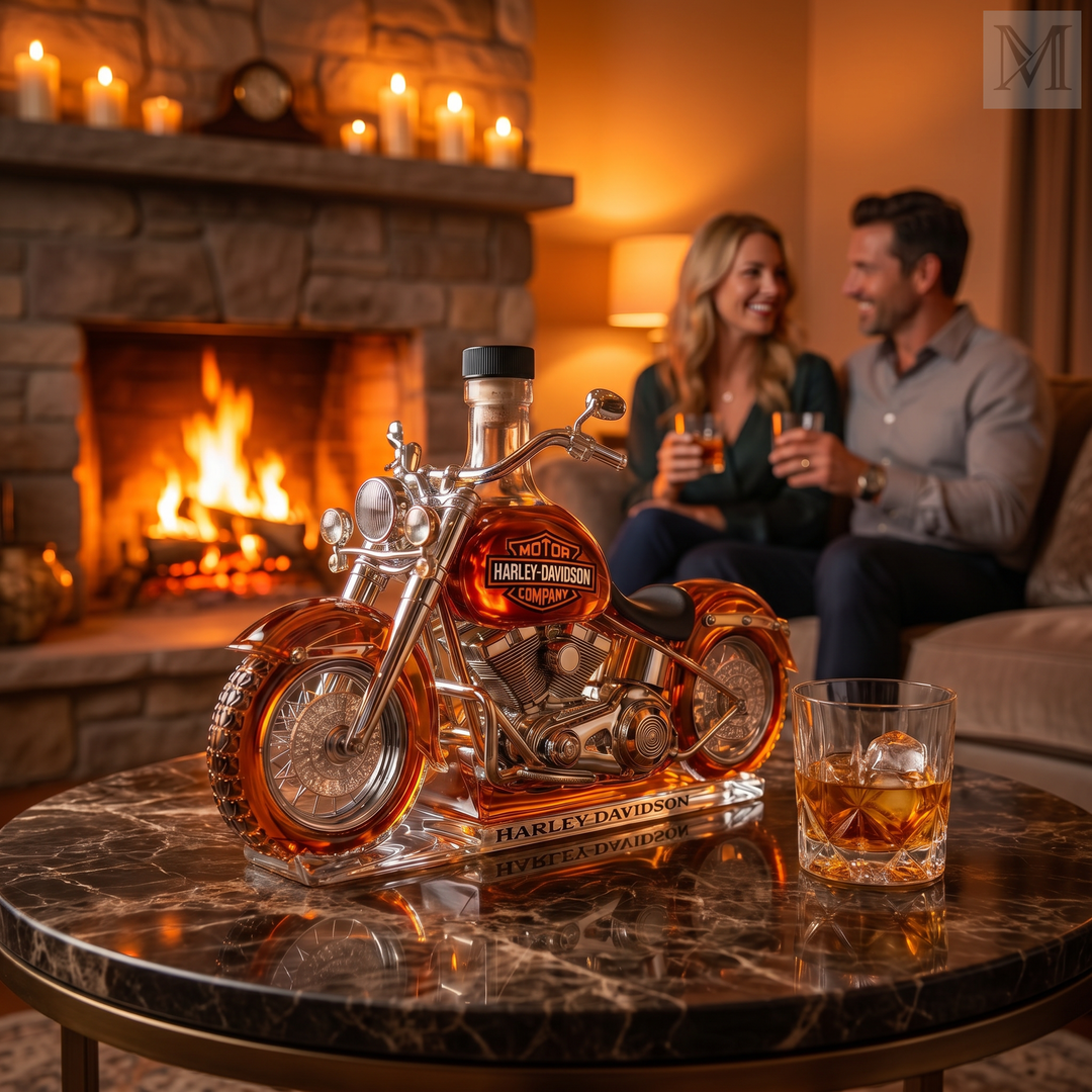 Karafka til whisky - Harley-Davidson Udgave