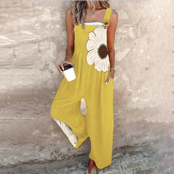 Behagelig Trykt Jumpsuit