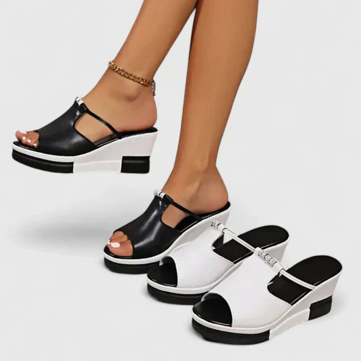 Isola - Chic Polstrede Sandaler