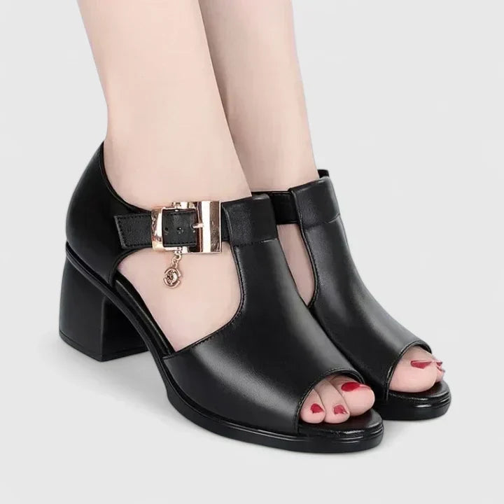 Farrah - Elegant Polstrede Sandaler