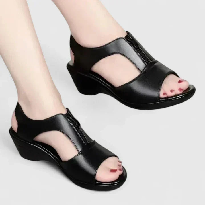 Farrah - Elegant Polstrede Sandaler