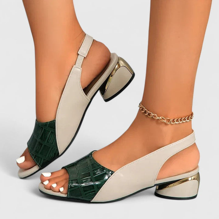 Penelope - Støttende Læder Sandaler