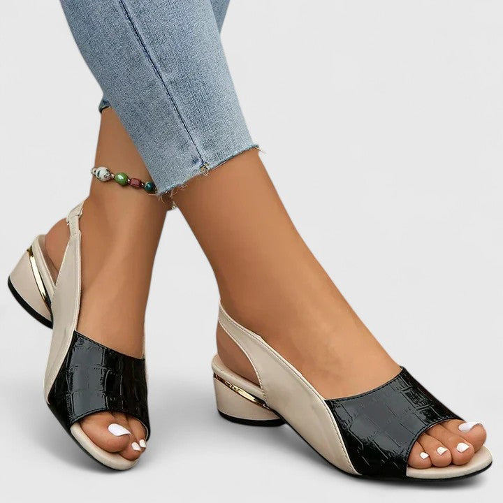 Penelope - Støttende Læder Sandaler