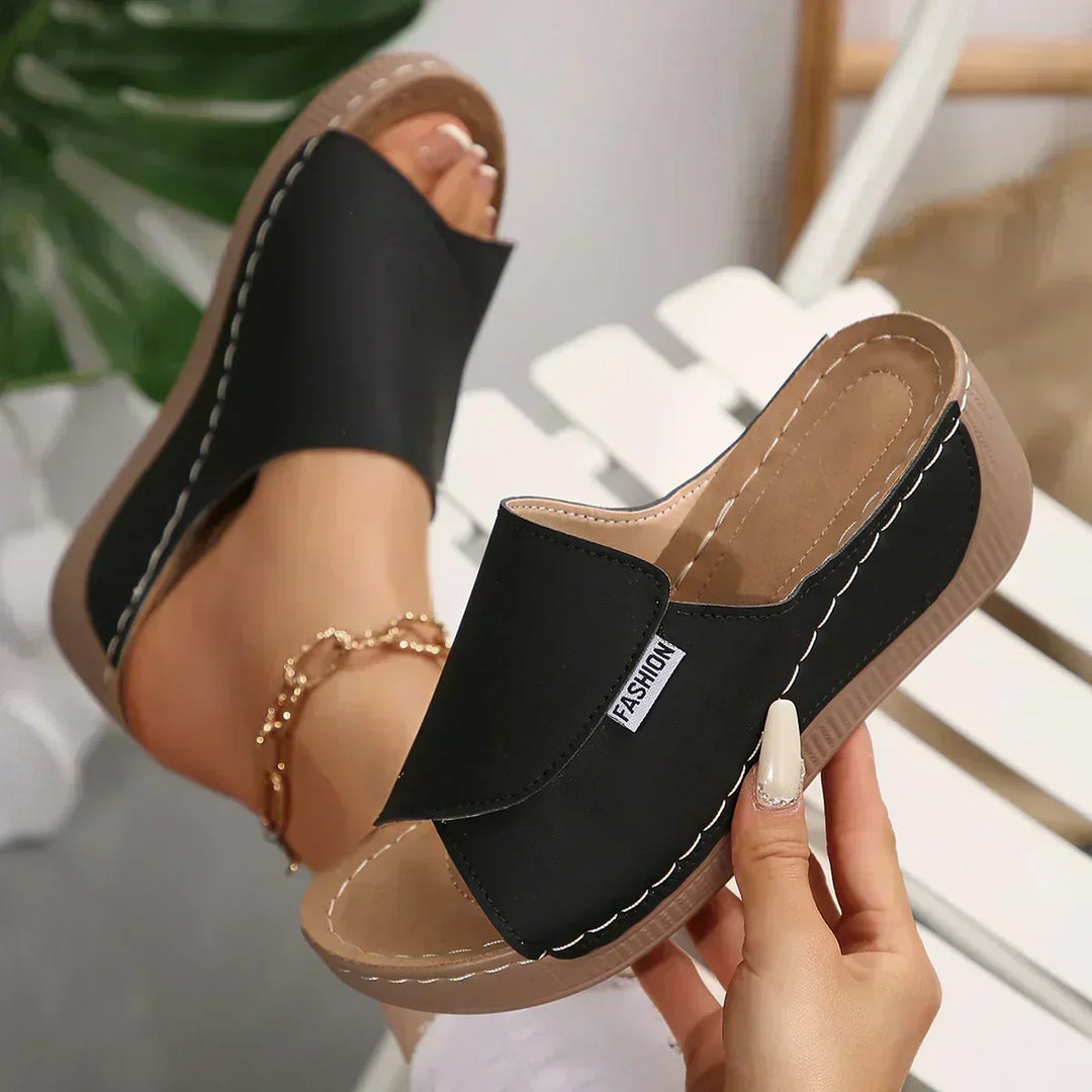 Rumi - Wedge Heel Bløde Sandaler