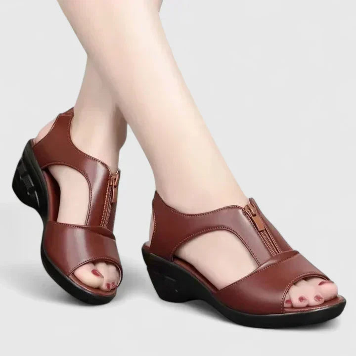 Farrah - Elegant Polstrede Sandaler