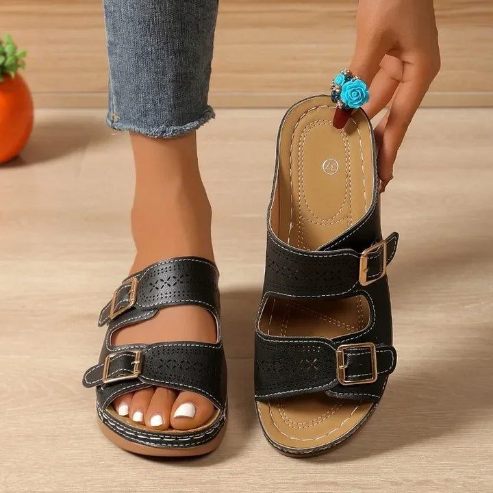 Jade - Justerbare Polstrede Sandaler