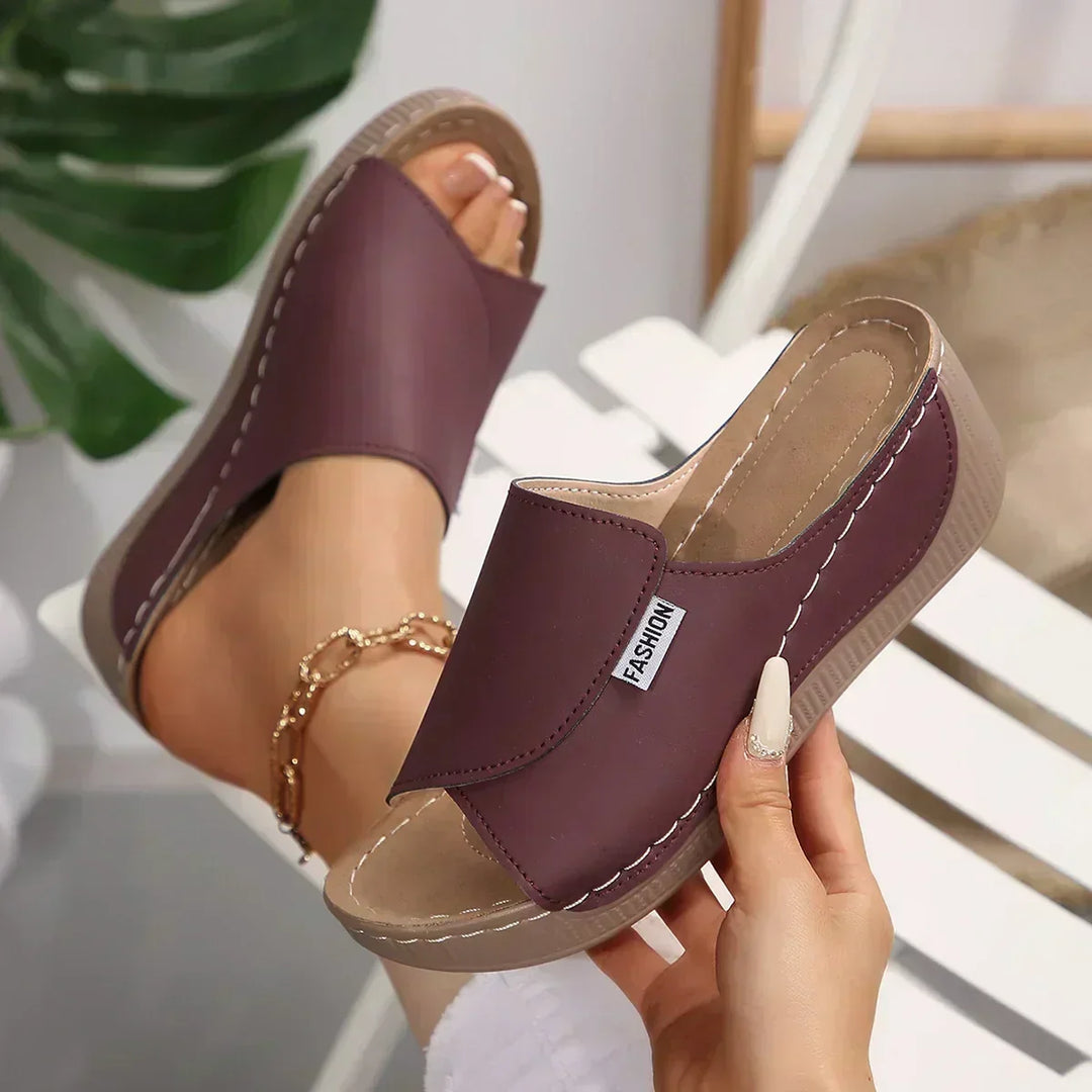 Rumi - Wedge Heel Bløde Sandaler