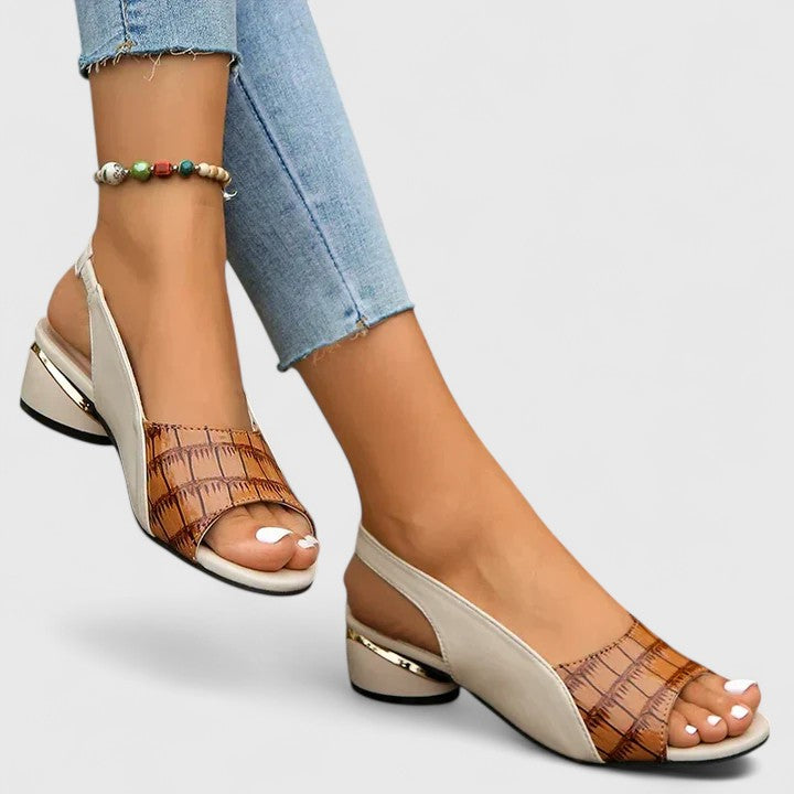 Penelope - Støttende Læder Sandaler