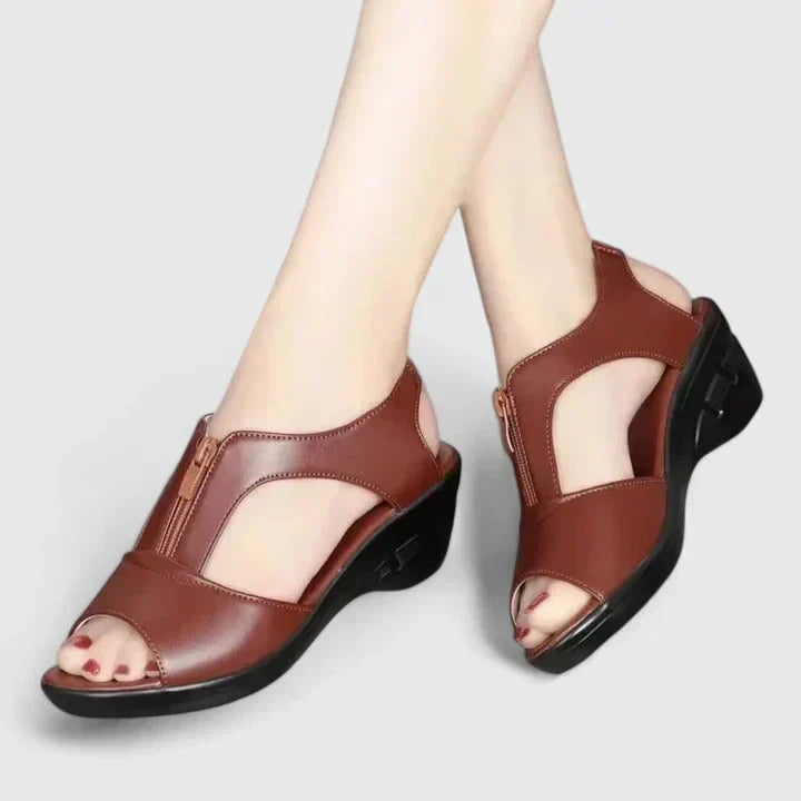 Farrah - Elegant Polstrede Sandaler