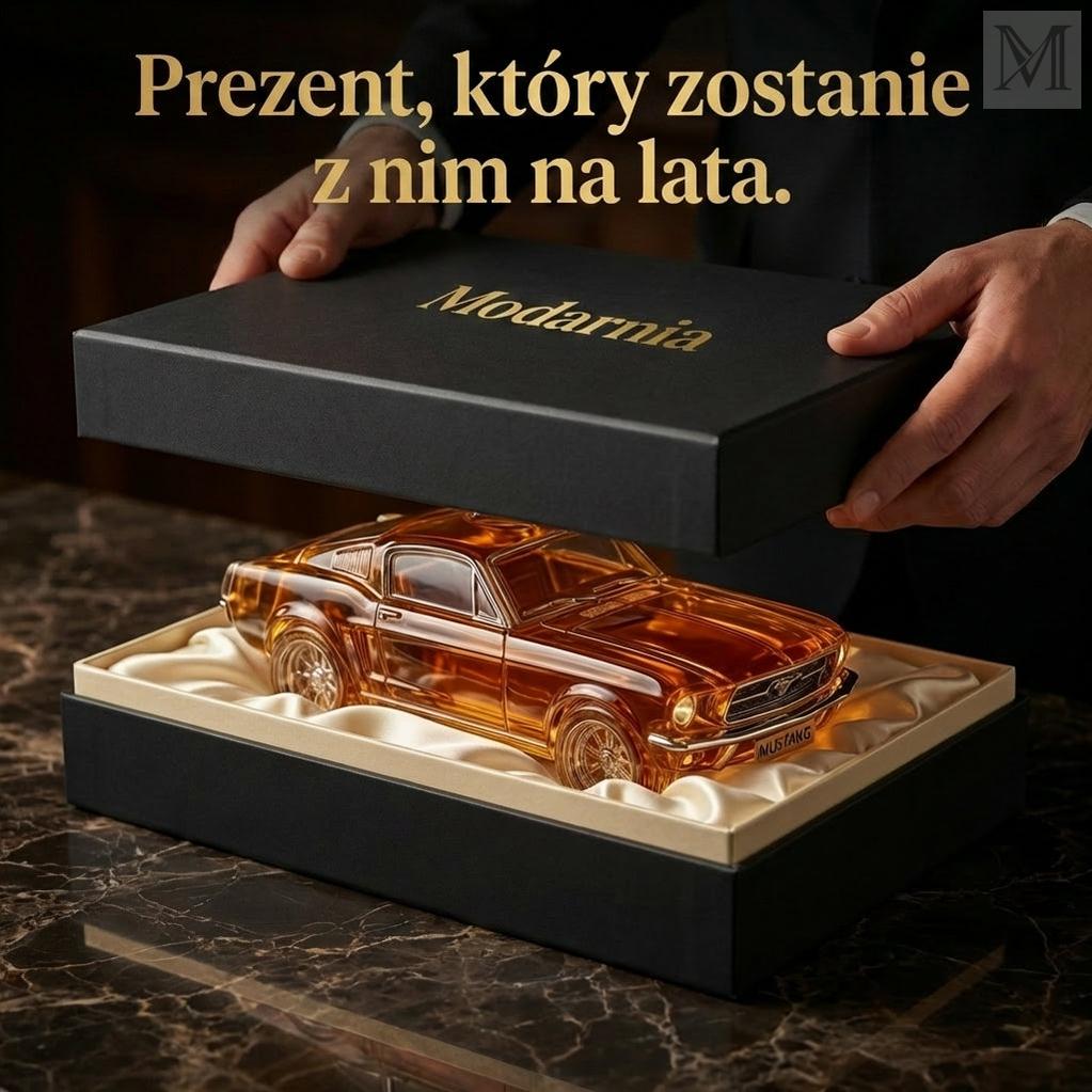 Karafka til whisky - Mustang Edition