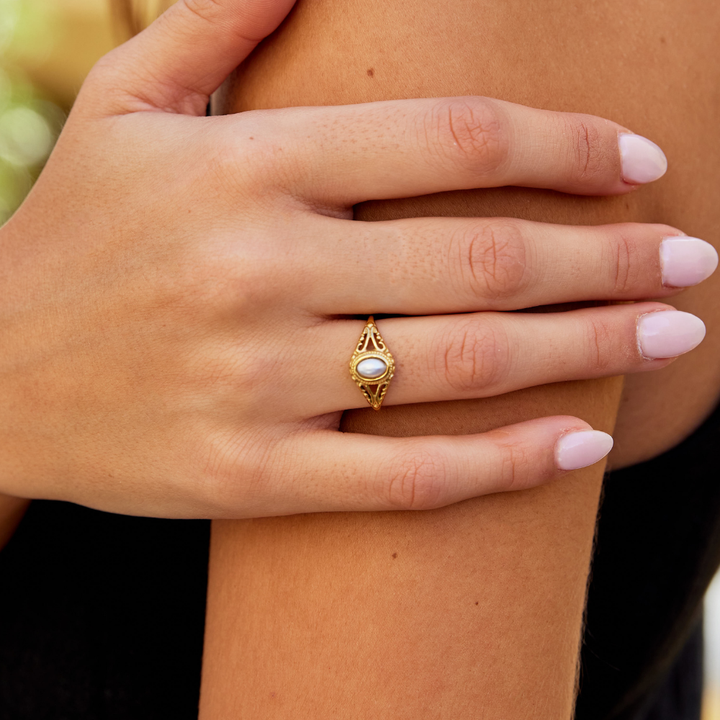 Royal - Vintage Perle Ring