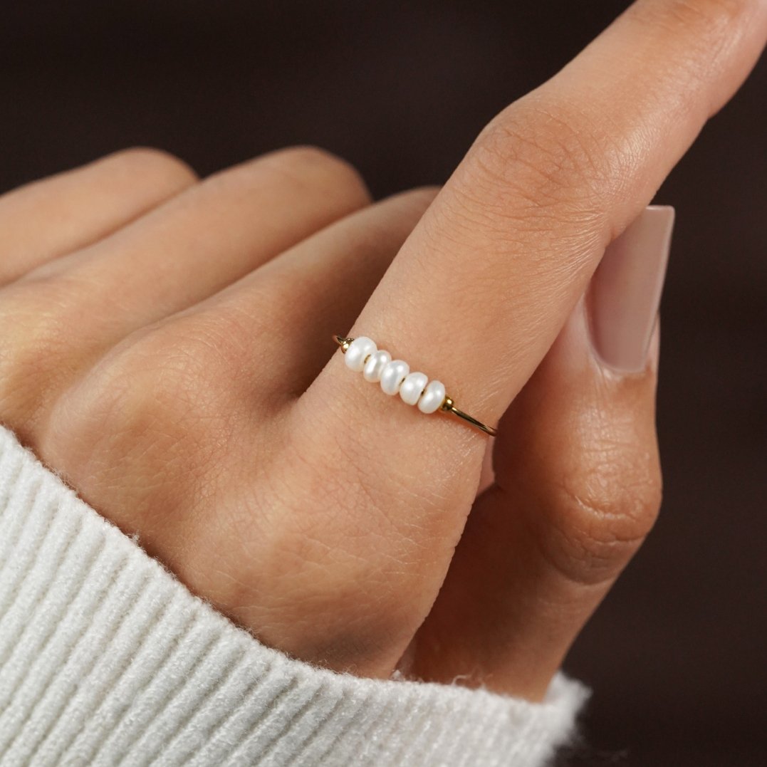 Grace - Ferskvandsperle Ring