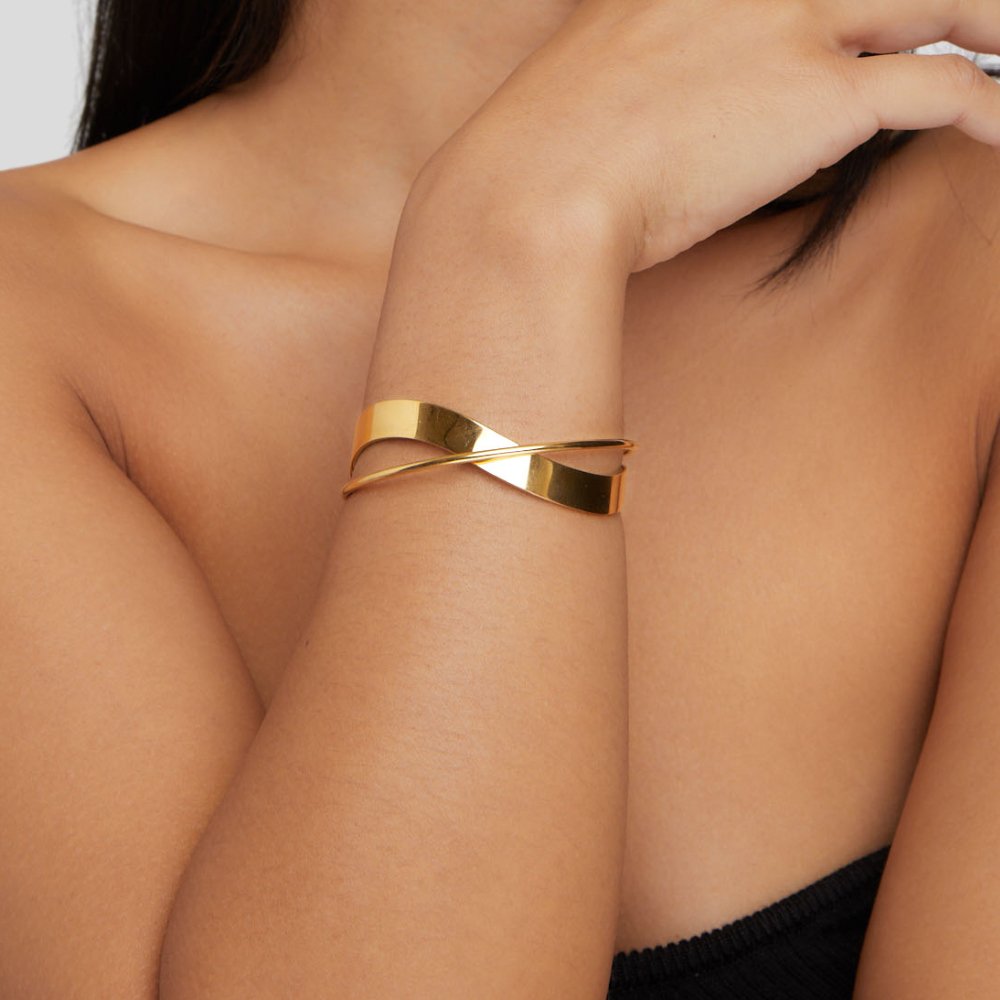 Eve Unik Guld Bangle
