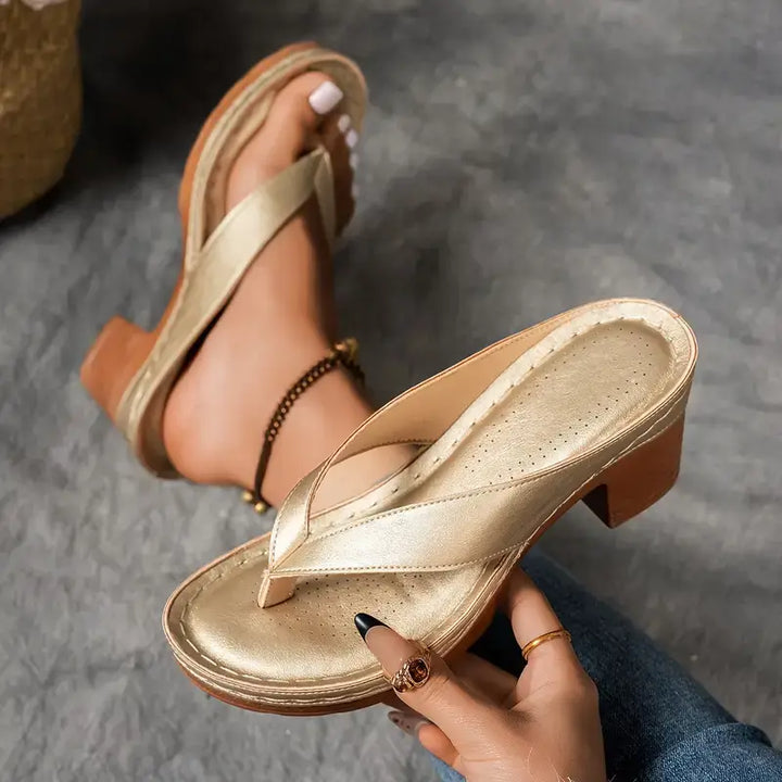 Leona - Elegant Støttende Sandaler