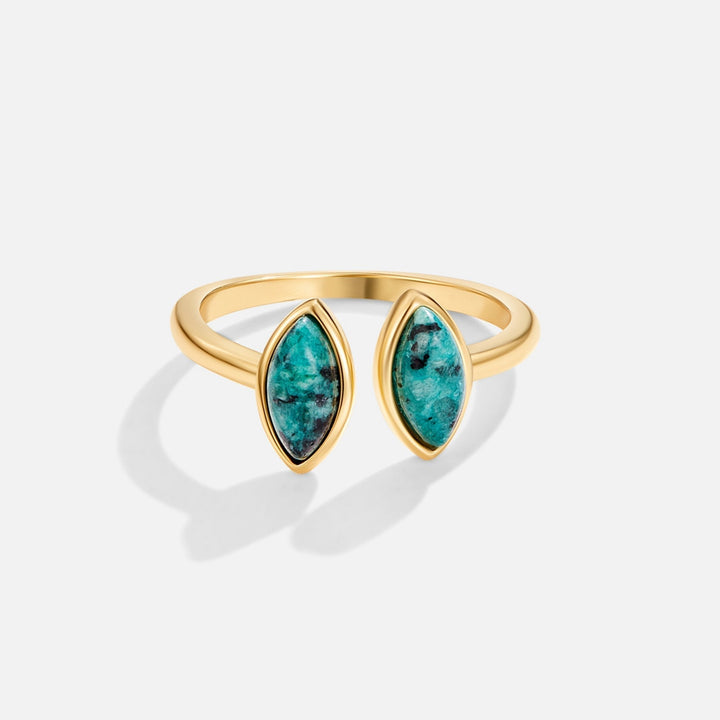 Luxe - Grøn Wrap Ring