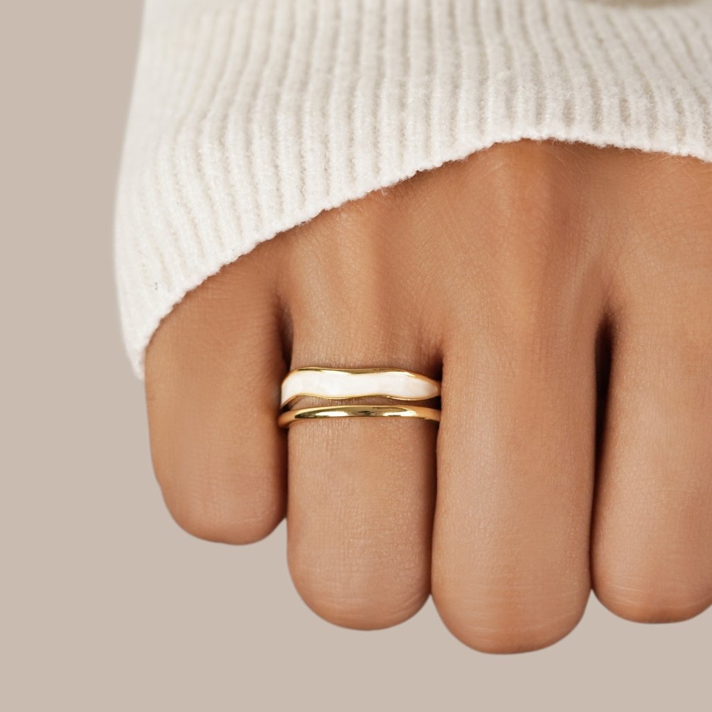 Håb - Lagdelt Ring