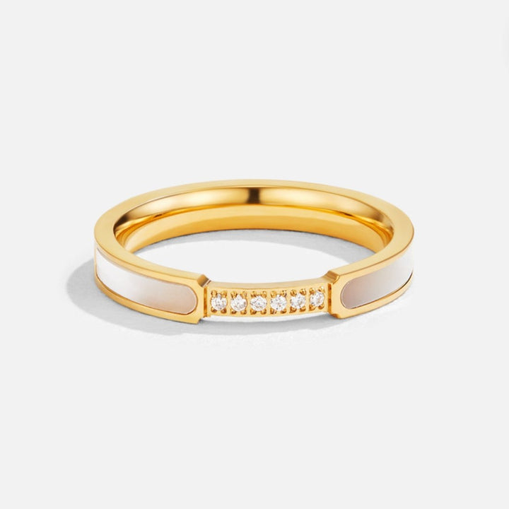 Unity - Perle & Krystal Ring