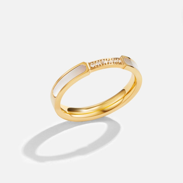Unity - Perle & Krystal Ring