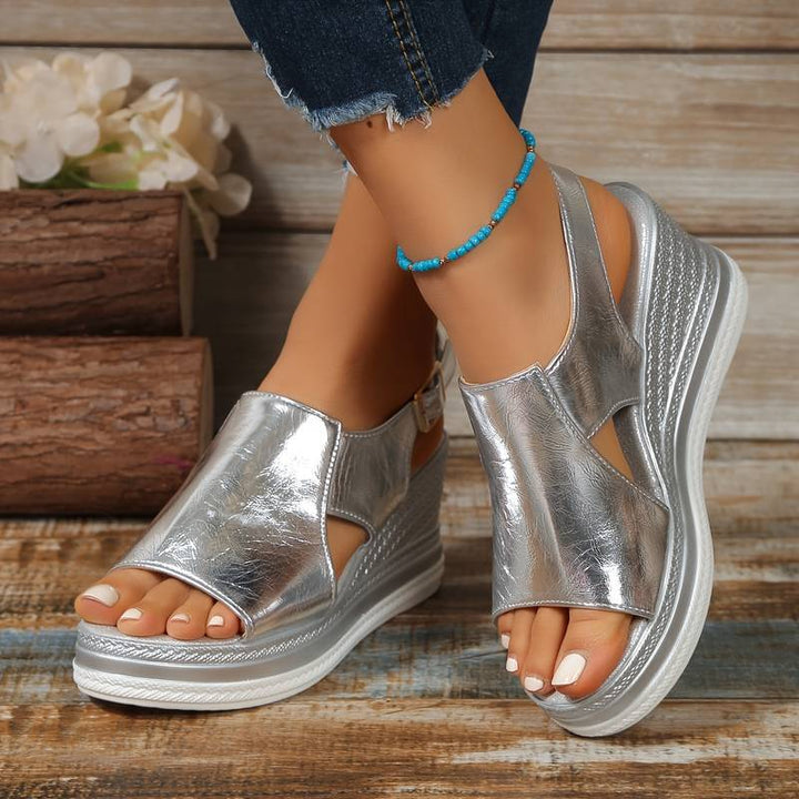 Baylie - Stilfulde Metal Sandaler