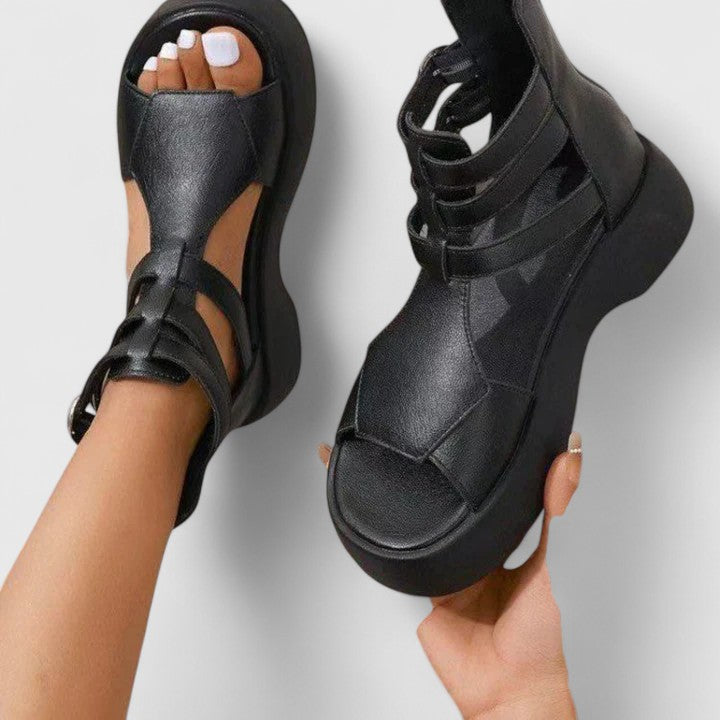 Ivana - Polstrede Sandaler